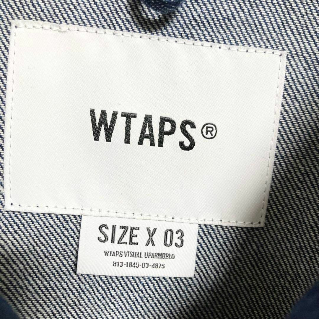 W)taps - サイズ03!タグ付き!WTAPS デニムジャケットの通販 by W)taps - サイズ03!タグ付き!WTAPS デニムジャケットの通販 by