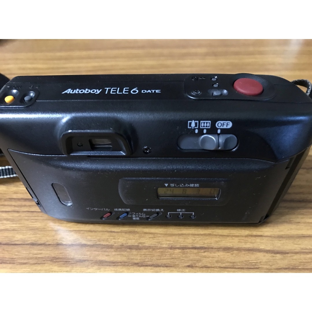 Canon Autoboy Tele6 儲かっ date コンパクトフィルムカメラ Canon Autoboy Tele6 儲かっ date コンパクトフィルムカメラ