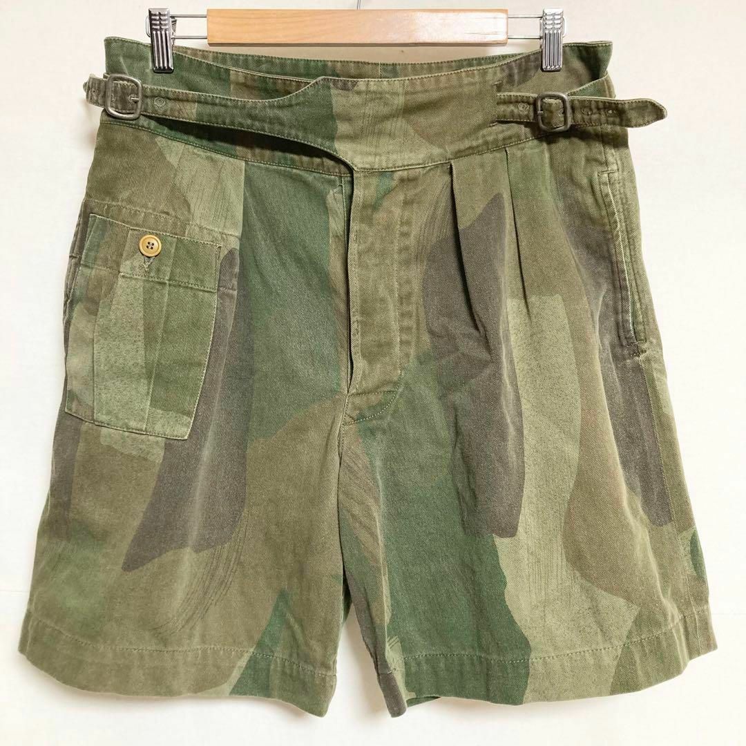 サイズ3!NIGEL CABOURN カモフラグルカショーツ サイズ3!NIGEL CABOURN カモフラグルカショーツ