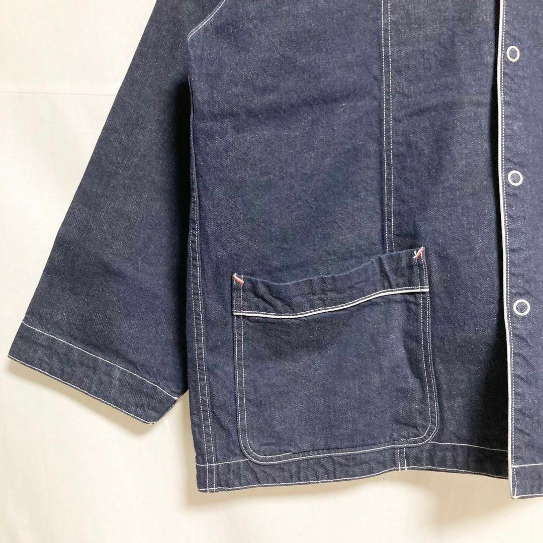 PORTER CLASSIC - サイズ3!PorterClassic デニムカバーオール PORTER CLASSIC - サイズ3!PorterClassic デニムカバーオール