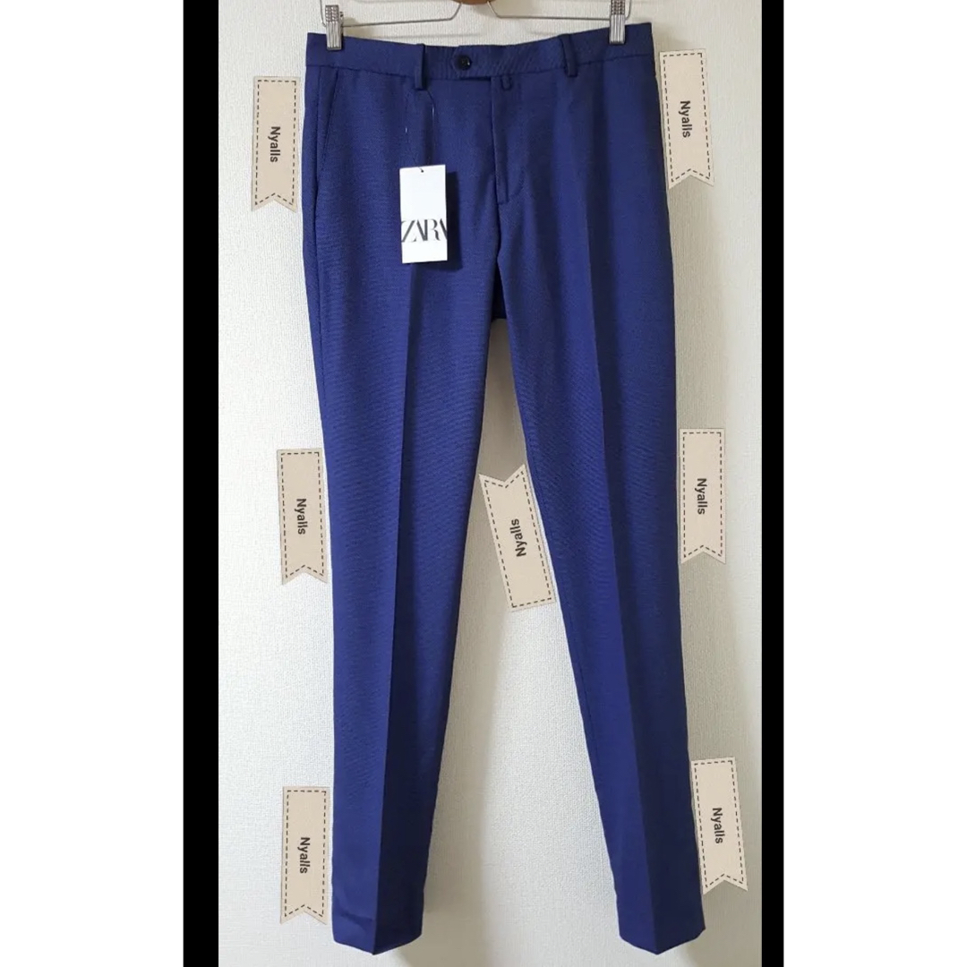 ZARA - ZARA MAN☆新品☆タグ付き☆ブルー☆セットアップ ZARA - ZARA MAN☆新品☆タグ付き☆ブルー☆セットアップ