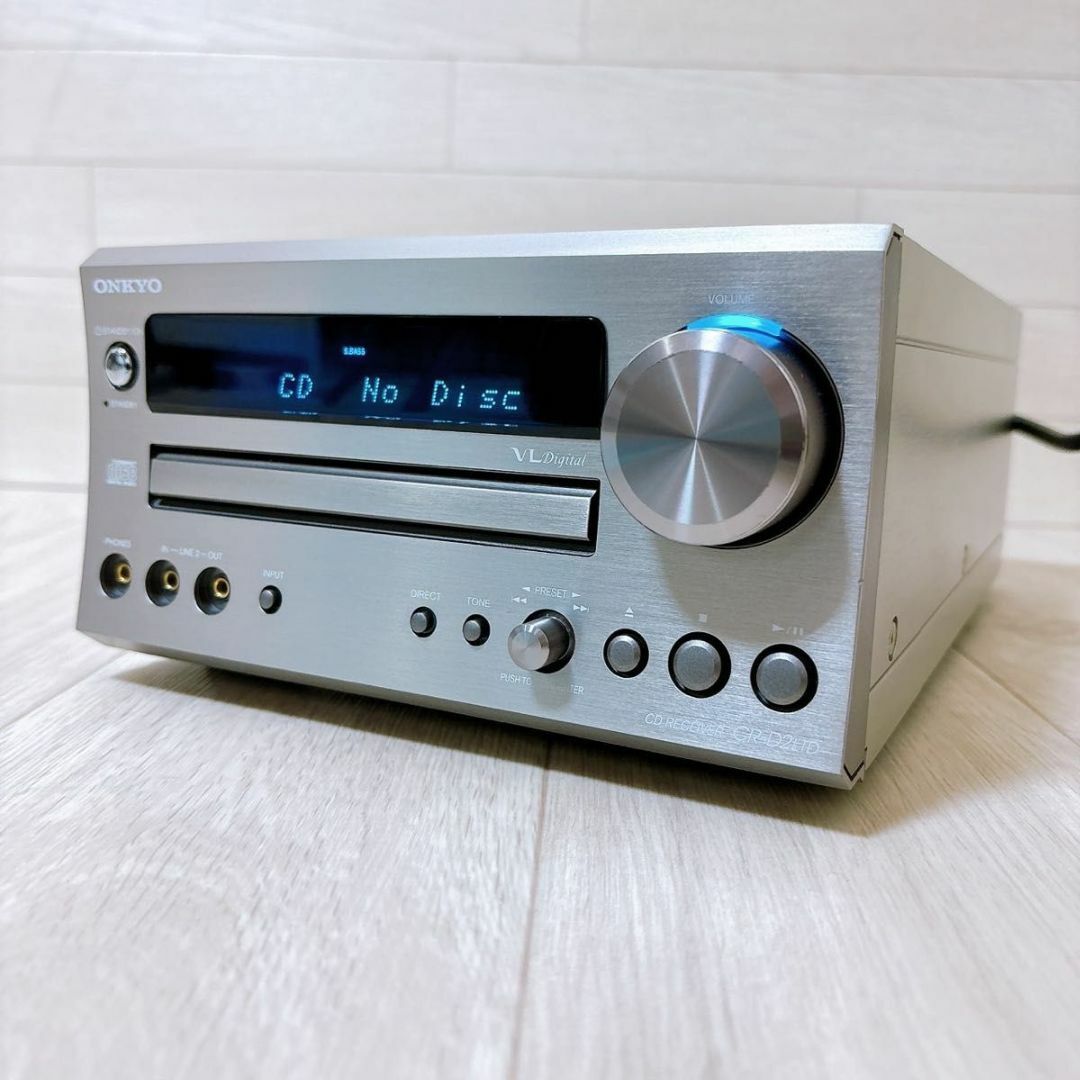 ONKYO CR-D2 CD/FMチューナーアンプ VL やすくっ Digital ONKYO CR-D2 CD/FMチューナーアンプ VL やすくっ Digital