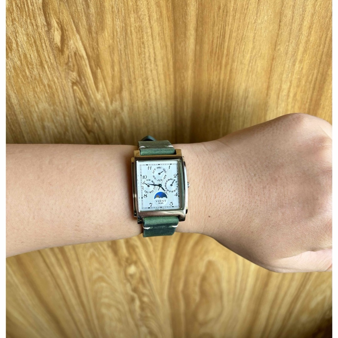 ALBA - セイコーSEIKO VIENT ALBA ムーンフェイズ V33F-5A10の ALBA - セイコーSEIKO VIENT ALBA ムーンフェイズ V33F-5A10の