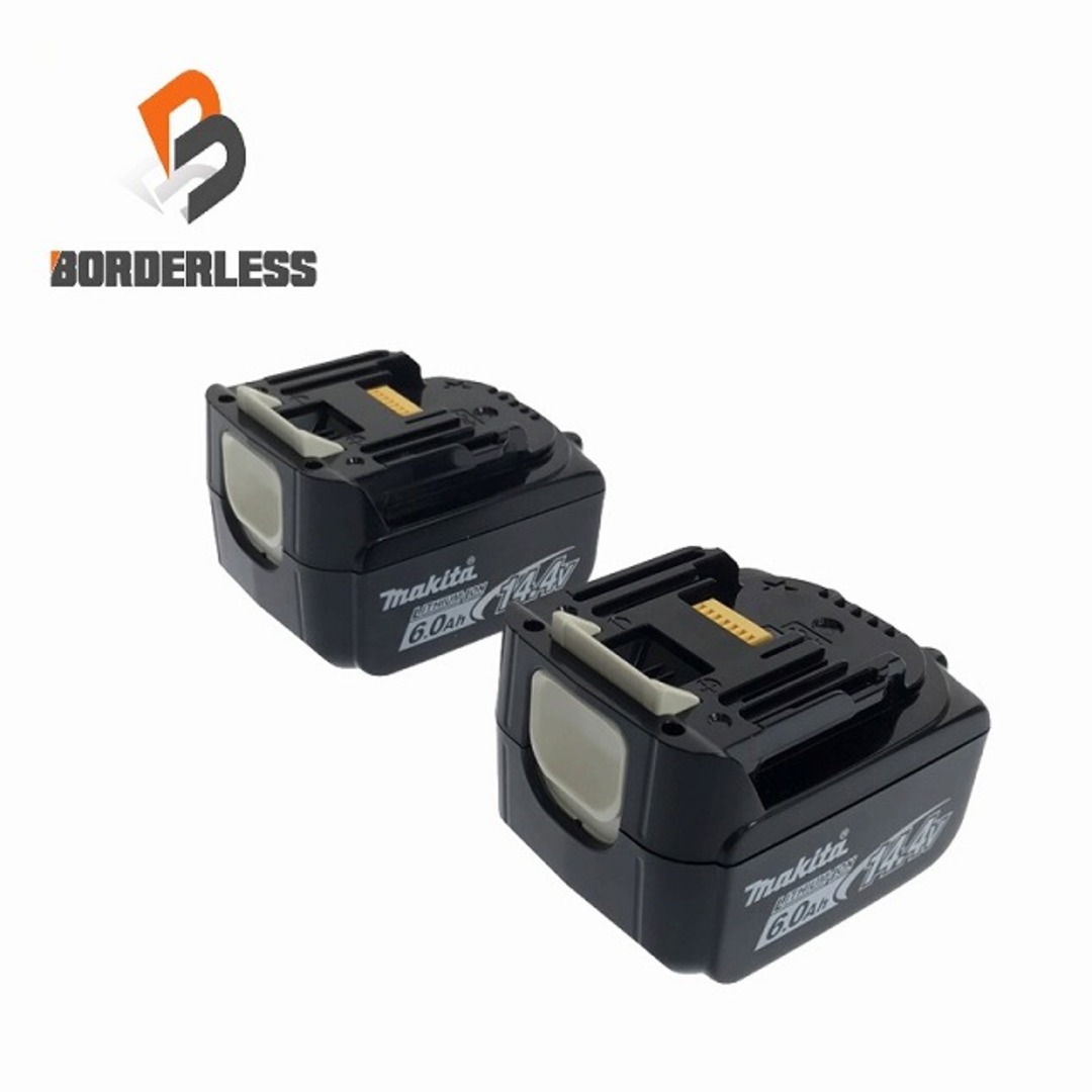 Makita - ☆美品2個セット☆ makita マキタ 14.4V6.0Ah 純正 Makita - ☆美品2個セット☆ makita マキタ 14.4V6.0Ah 純正