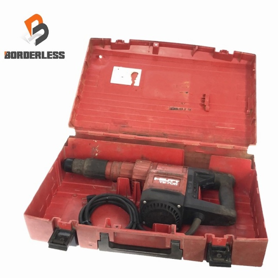 ☆中古品☆HILTI ヒルティ 100V 電動ハツリ機 TE705 ケース付 ☆中古品☆HILTI ヒルティ 100V 電動ハツリ機 TE705 ケース付