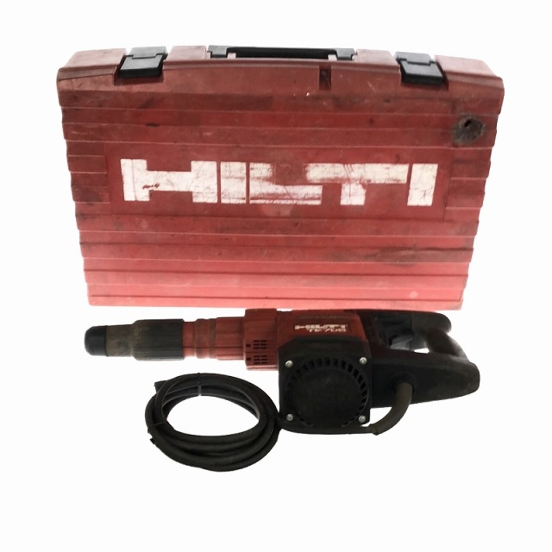 ☆中古品☆HILTI ヒルティ 100V 電動ハツリ機 TE705 ケース付 ☆中古品☆HILTI ヒルティ 100V 電動ハツリ機 TE705 ケース付