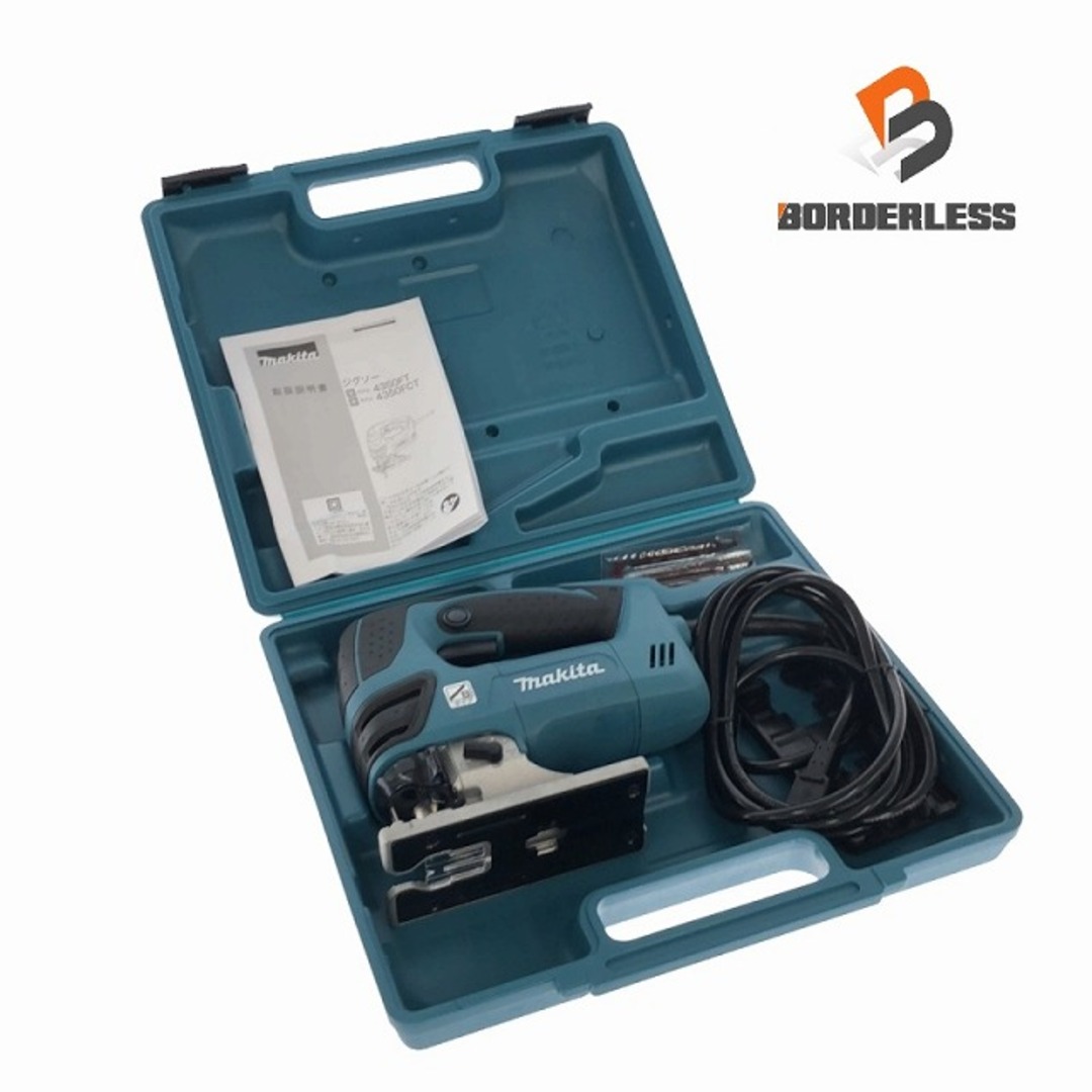 ☆未使用品☆makita マキタ 100V ジグソー 4350FT ケース付 ☆未使用品☆makita マキタ 100V ジグソー 4350FT ケース付