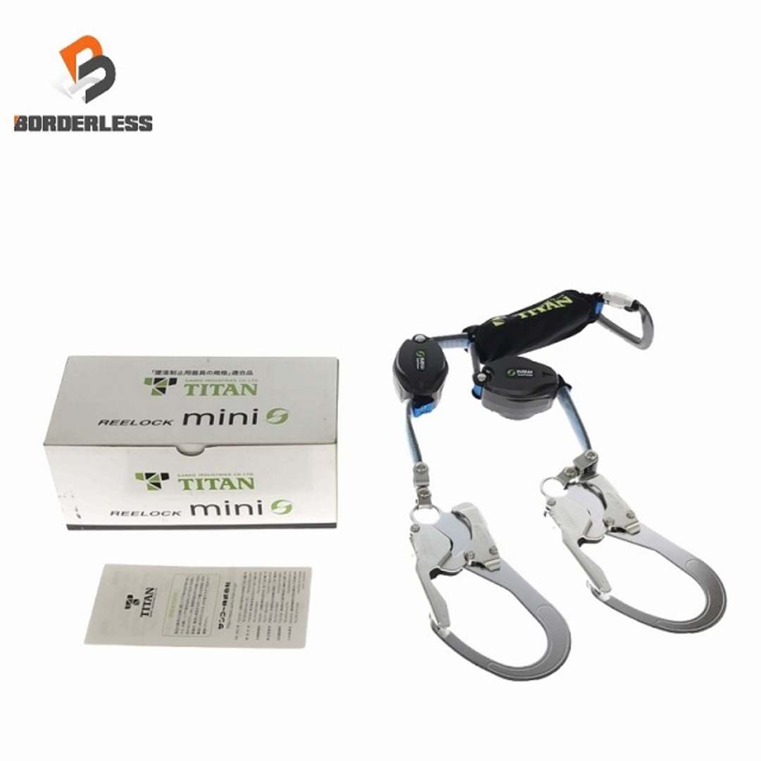 ☆未使用品☆TITAN タイタン フルハーネス式巻取式ランヤード ☆未使用品☆TITAN タイタン フルハーネス式巻取式ランヤード
