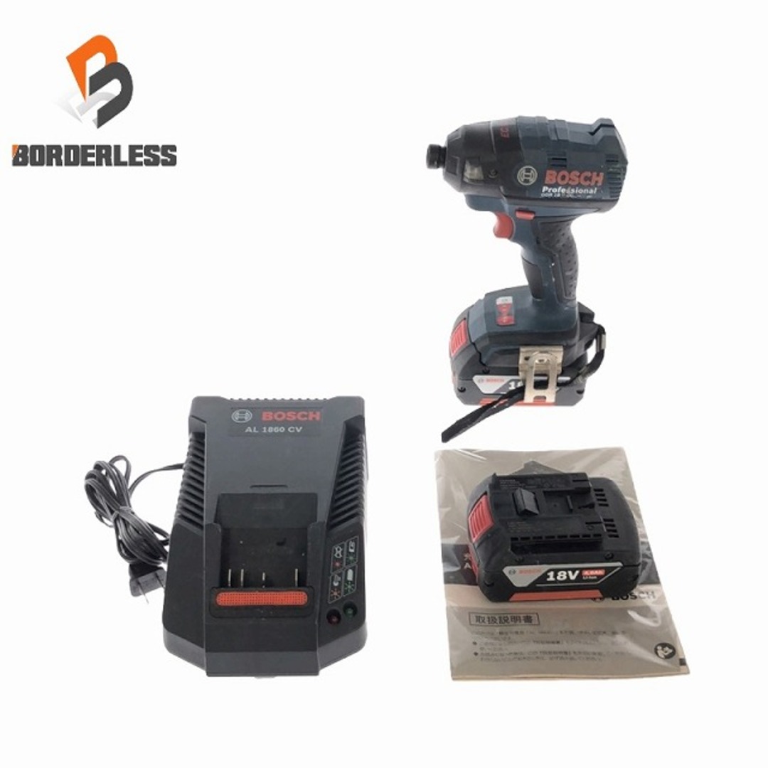 ☆品☆BOSCH ボッシュ 18V バッテリーインパクトドライバー ☆品☆BOSCH ボッシュ 18V バッテリーインパクトドライバー