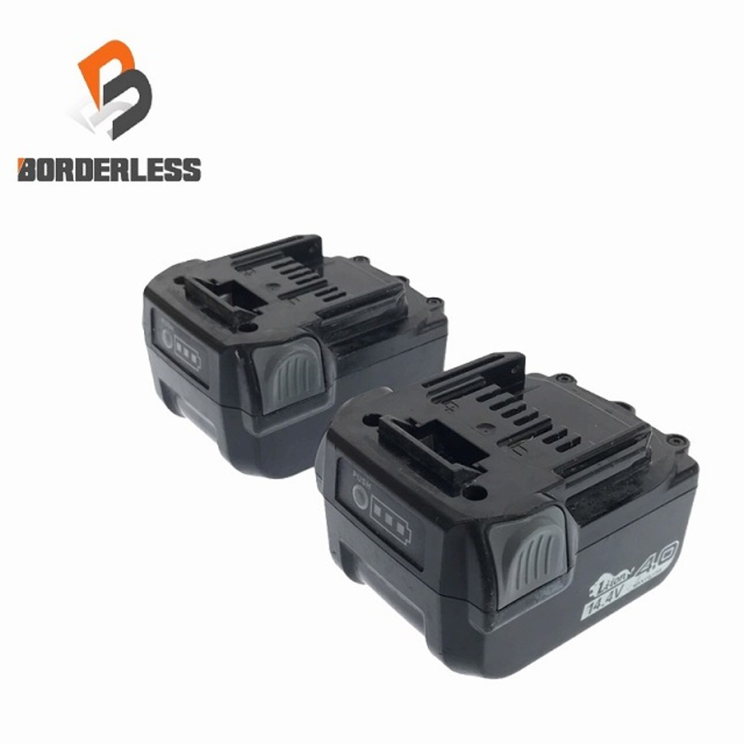 ☆中古品2個セット☆MAX マックス 14.4V 4.0Ah(3.9Ah) 純正 ☆中古品2個セット☆MAX マックス 14.4V 4.0Ah(3.9Ah) 純正