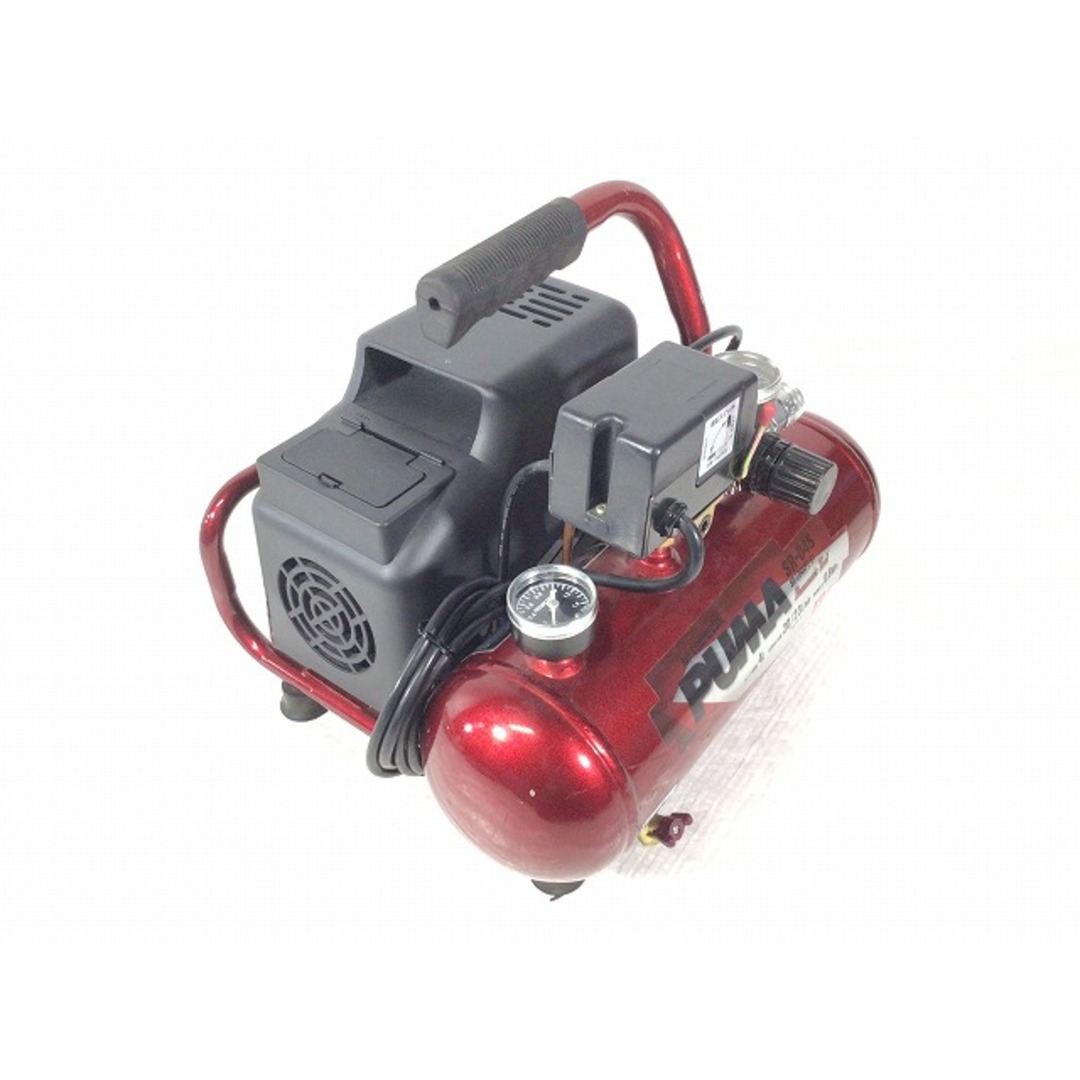 ☆中古品☆SK11 藤原産業 常圧 エアコンプレッサー SR-045 PUMA ☆中古品☆SK11 藤原産業 常圧 エアコンプレッサー SR-045 PUMA