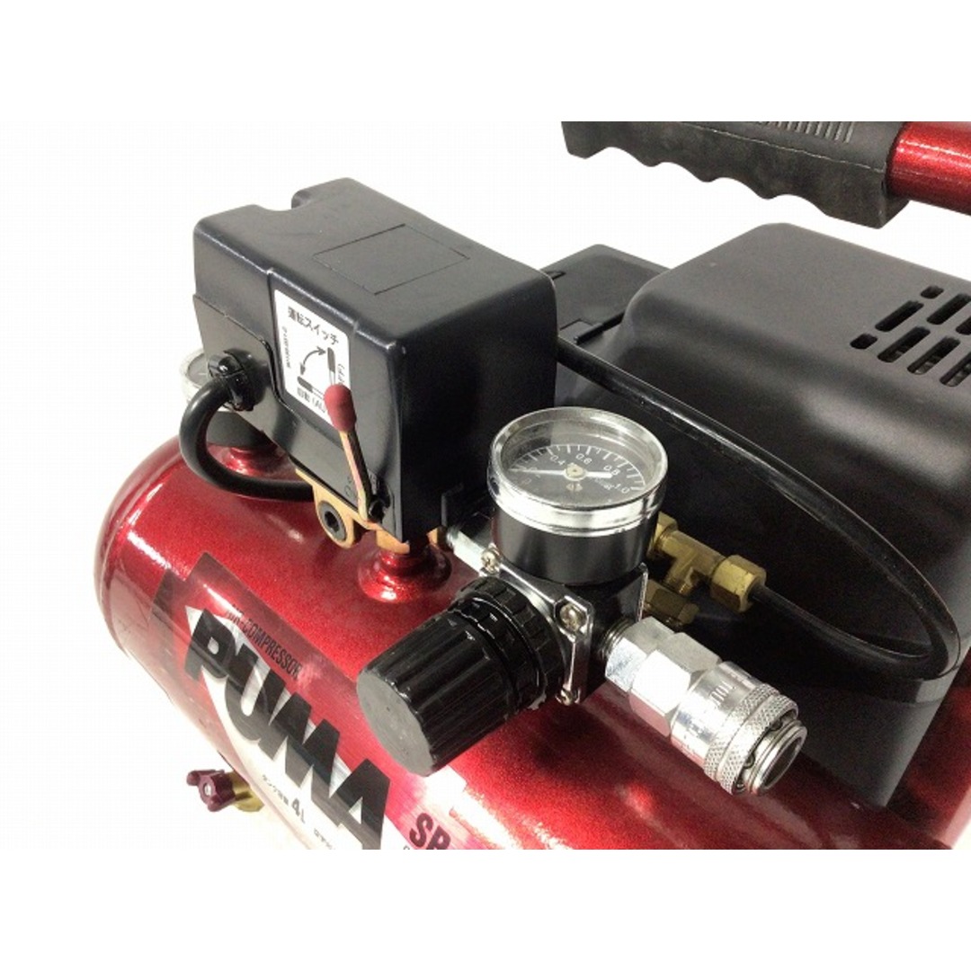 ☆中古品☆SK11 藤原産業 常圧 エアコンプレッサー SR-045 PUMA ☆中古品☆SK11 藤原産業 常圧 エアコンプレッサー SR-045 PUMA