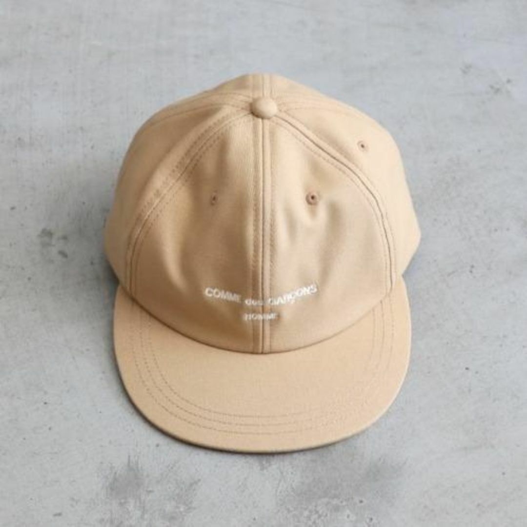 COMME des GARCONS HOMME - COMME des GARCONS HOMME LOGO CAP COMME des GARCONS HOMME - COMME des GARCONS HOMME LOGO CAP