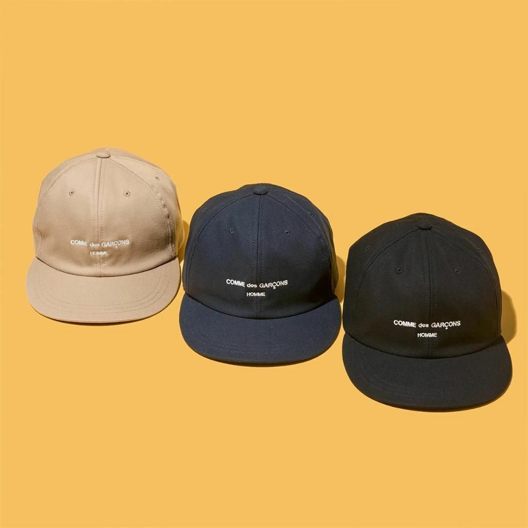 COMME des GARCONS HOMME - COMME des GARCONS HOMME LOGO CAP COMME des GARCONS HOMME - COMME des GARCONS HOMME LOGO CAP