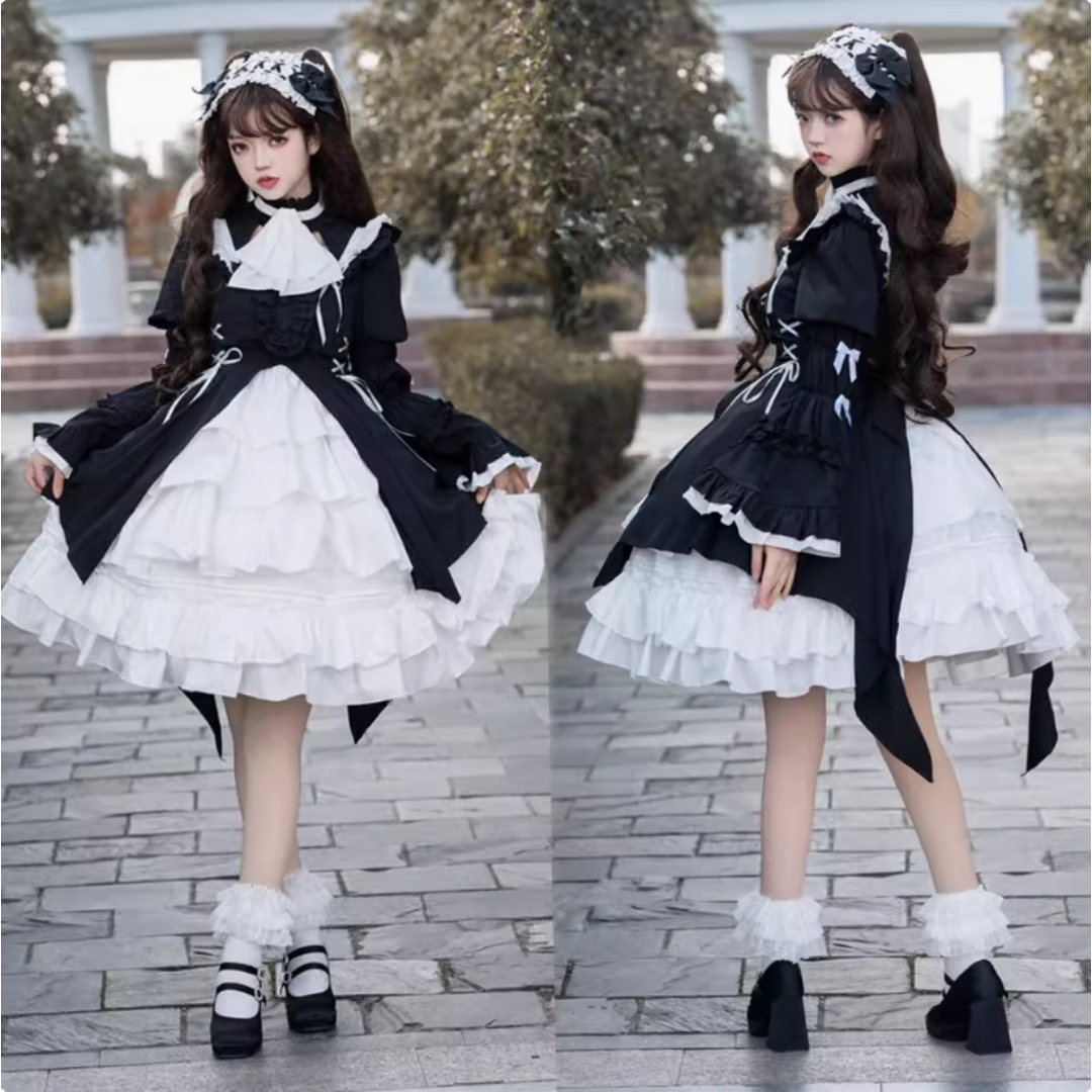 オリジナル lolita 洋服 暗黒系 ロリータワンピース L240# オリジナル lolita 洋服 暗黒系 ロリータワンピース L240#