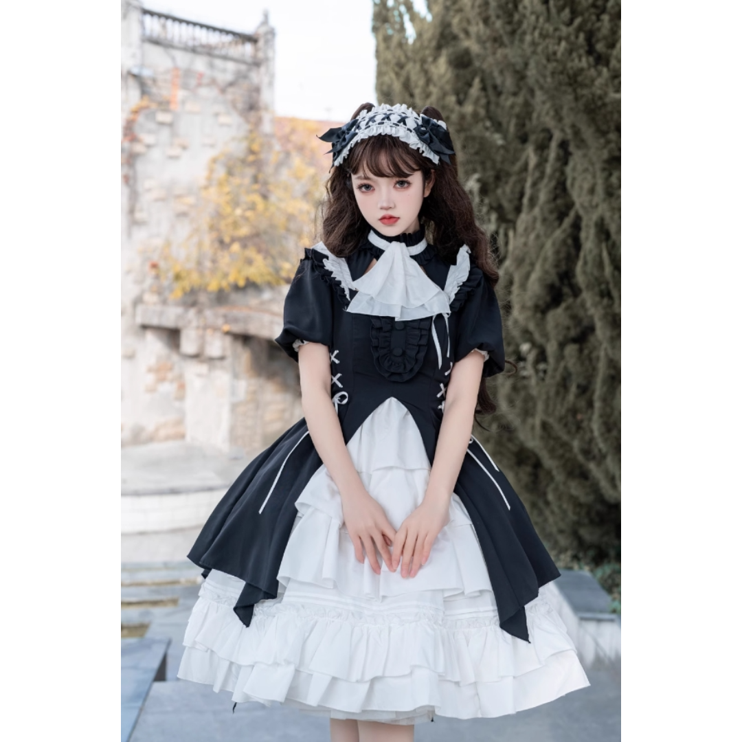 オリジナル lolita 洋服 暗黒系 ロリータワンピース L240# オリジナル lolita 洋服 暗黒系 ロリータワンピース L240#