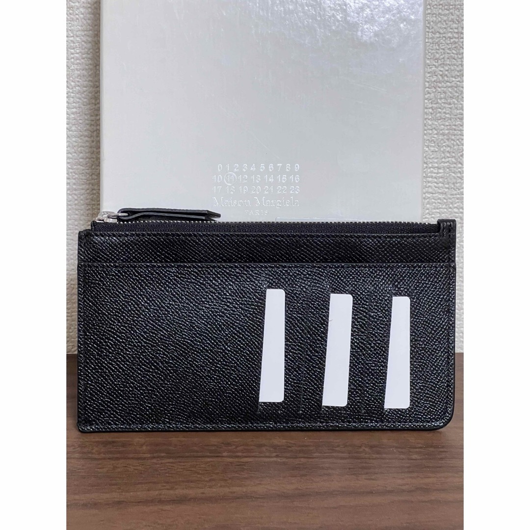 新品 メゾンマルジェラ レザー フラグメントケース コインケース