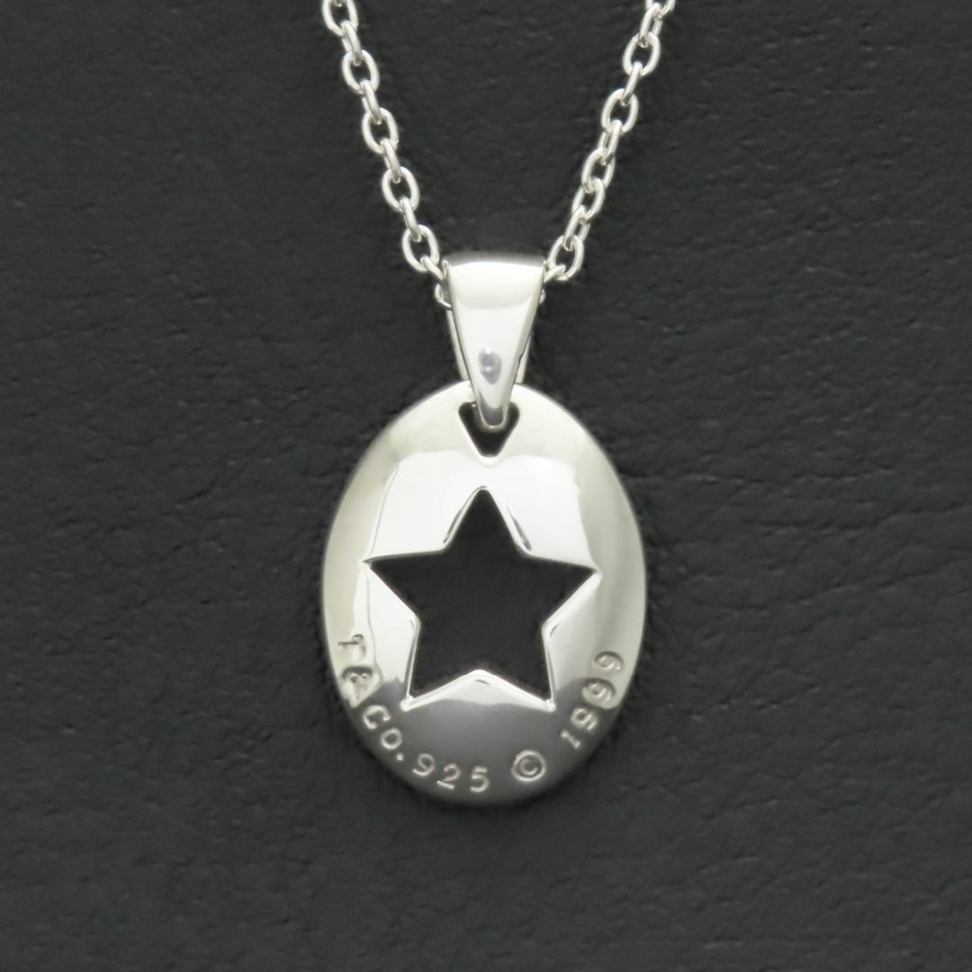Tiffany & Co. - 新品同様 美品 ティファニー スター 星 ネックレス シルバー925 箱 保証書