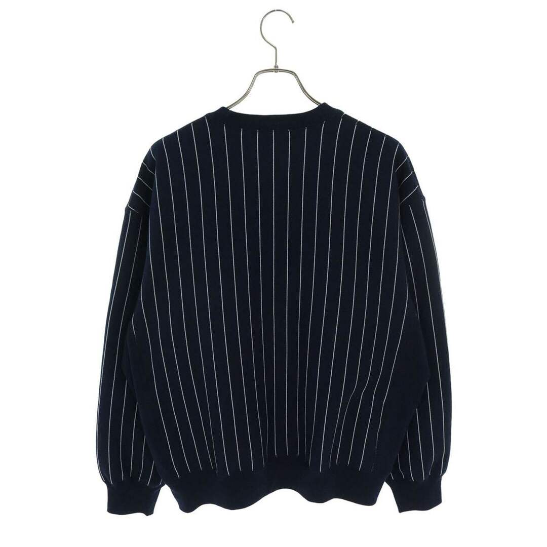 Supreme - シュプリーム 24SS Pinstripe Crewneck ロゴ刺繍ピン Supreme - シュプリーム 24SS Pinstripe Crewneck ロゴ刺繍ピン