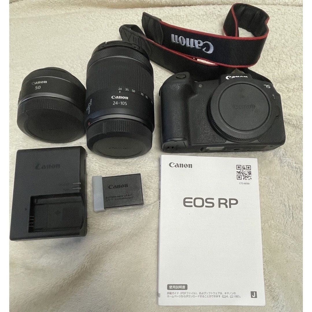 キヤノン EOS RPボディ、ズームレンズ、単焦点レンズセット キヤノン EOS RPボディ、ズームレンズ、単焦点レンズセット