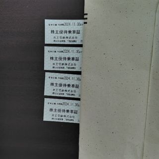 京王優待乗車券(鉄道乗車券)