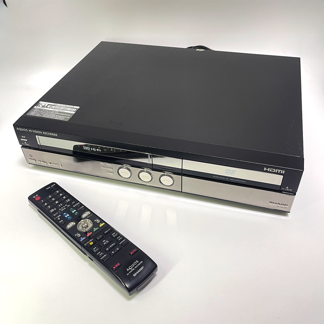 シャープ DV-ACV52 HDD搭載 ビデオ一体型 DVDレコーダー(2725 シャープ DV-ACV52 HDD搭載 ビデオ一体型 DVDレコーダー(2725