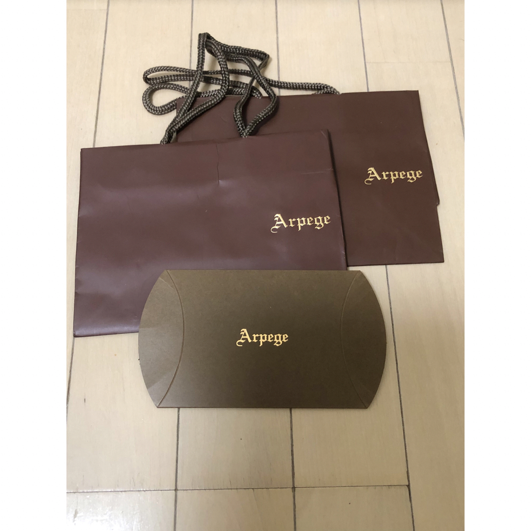 arpege アルページュ　ショッパー２枚 レディースのバッグ(ショップ袋)の商品写真