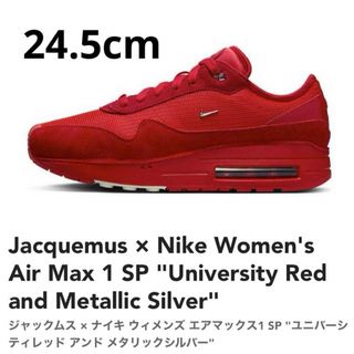 NIKE - Jacquemus × Nike WMNS Air Max 1 SP Redの通販 by NIKE - Jacquemus × Nike WMNS Air Max 1 SP Redの通販 by