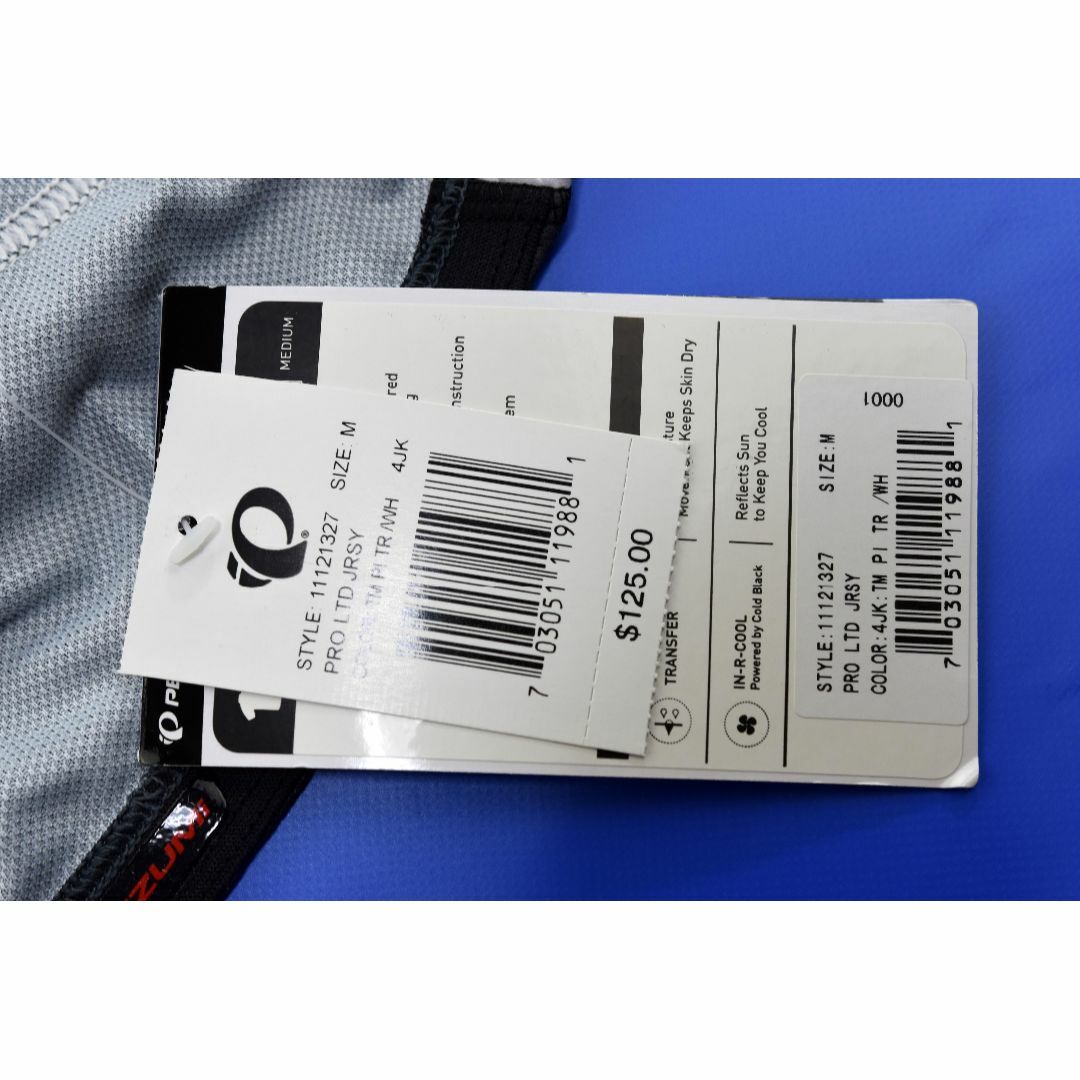 Pearl Izumi PRO LTD ジャージ size:M 赤/白 Pearl Izumi PRO LTD ジャージ size:M 赤/白