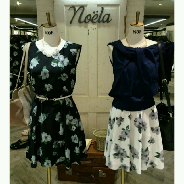 Noela(ノエラ)のノエラ♡花柄スカート レディースのスカート(ひざ丈スカート)の商品写真