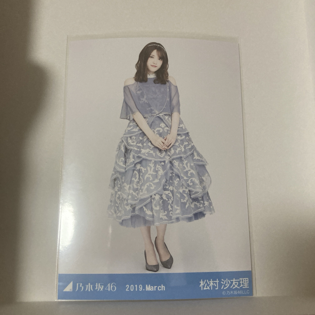 乃木坂46(ノギザカフォーティーシックス)の乃木坂46 生写真 松村沙友理 紅白2018衣装 エンタメ/ホビーのタレントグッズ(アイドルグッズ)の商品写真