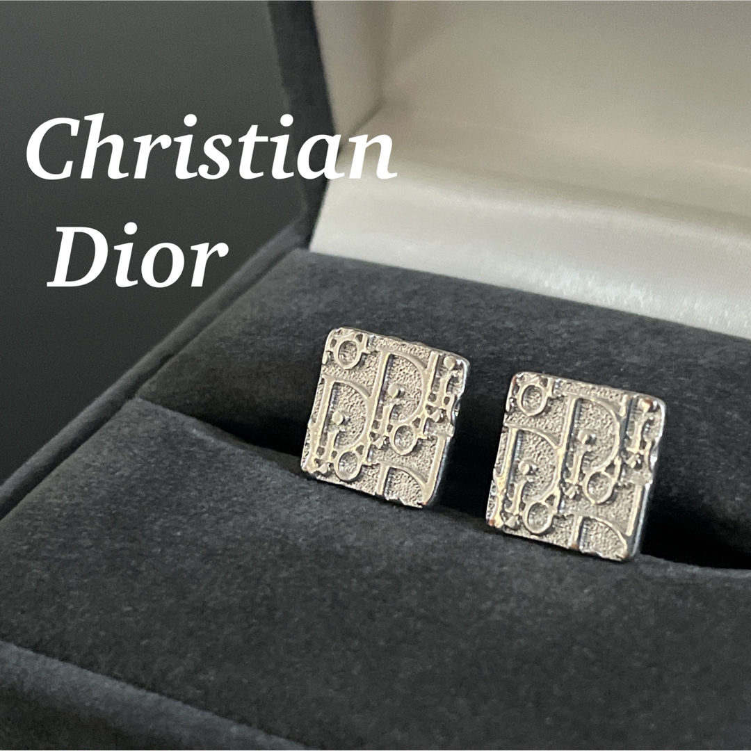Christian Dior イヤリング トロッター ピンク 美品 Christian Dior イヤリング トロッター ピンク 美品