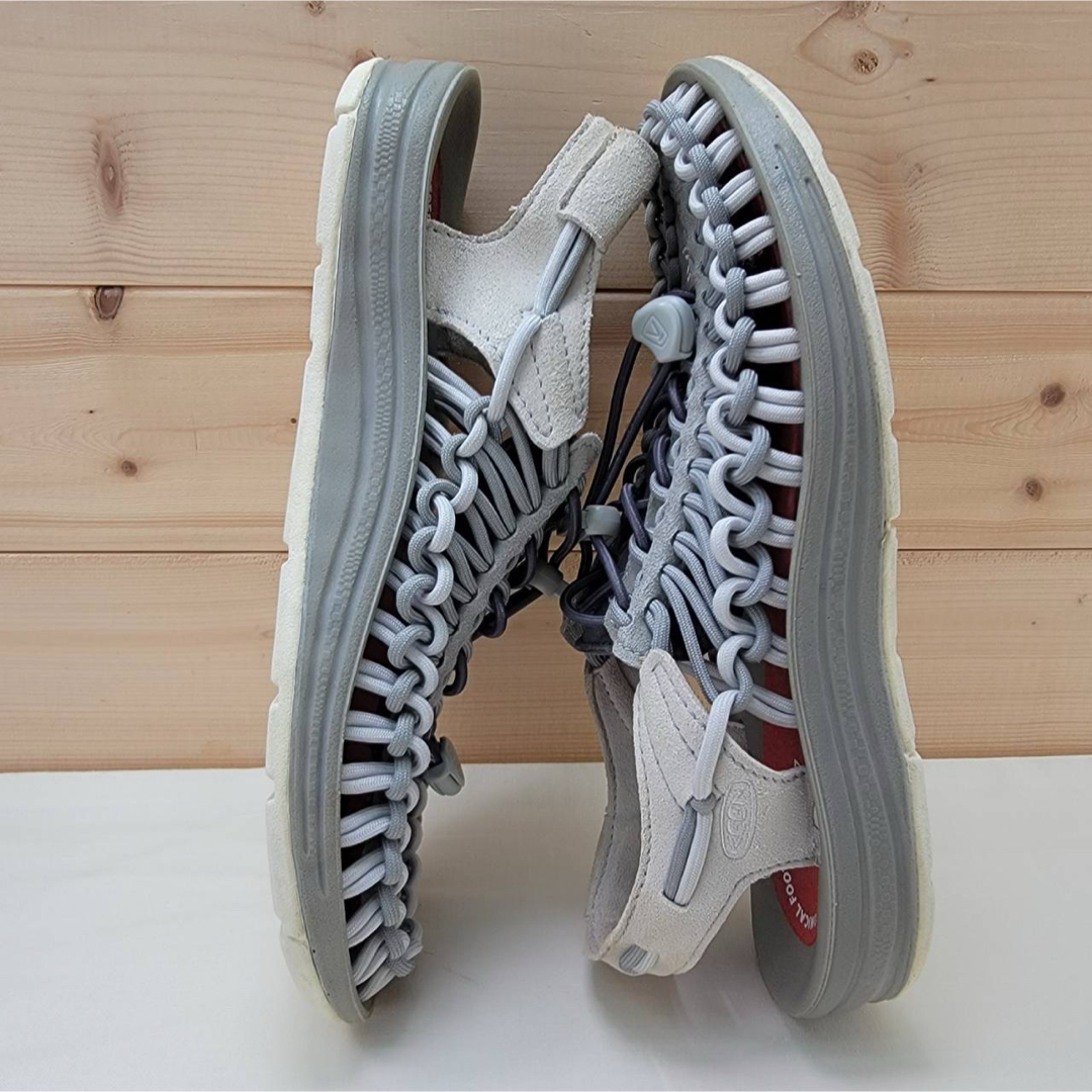 KEEN - キーン ユニーク サンダル グレー 24cmの通販 by ラムム KEEN - キーン ユニーク サンダル グレー 24cmの通販 by ラムム