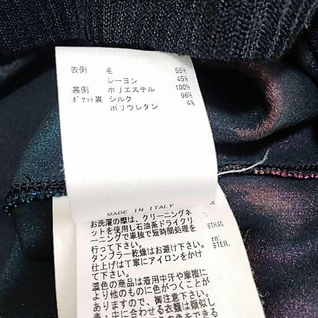 新品同様 ミッソーニ ワンピース ブラック マルチカラー 新品同様 ミッソーニ ワンピース ブラック マルチカラー