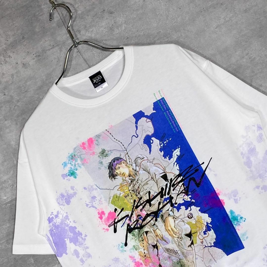 JOJO - 『JOJO』ジョジョ (M) 岸辺露伴 スプレーアートTシャツの JOJO - 『JOJO』ジョジョ (M) 岸辺露伴 スプレーアートTシャツの