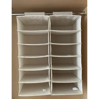 廃盤】無印良品 吊るせる収納 シャツホルダー 2個セット ちらばっ 廃盤】無印良品 吊るせる収納 シャツホルダー 2個セット ちらばっ