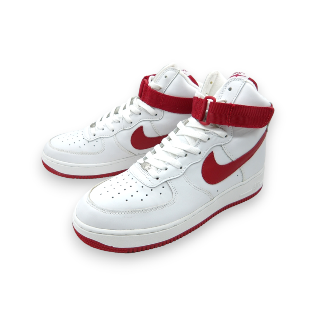 NIKE - NIKE 2003 AIR FORCE1 HIGH WHITE&RED サイズ27.0cm NIKE - NIKE 2003 AIR FORCE1 HIGH WHITE&RED サイズ27.0cm