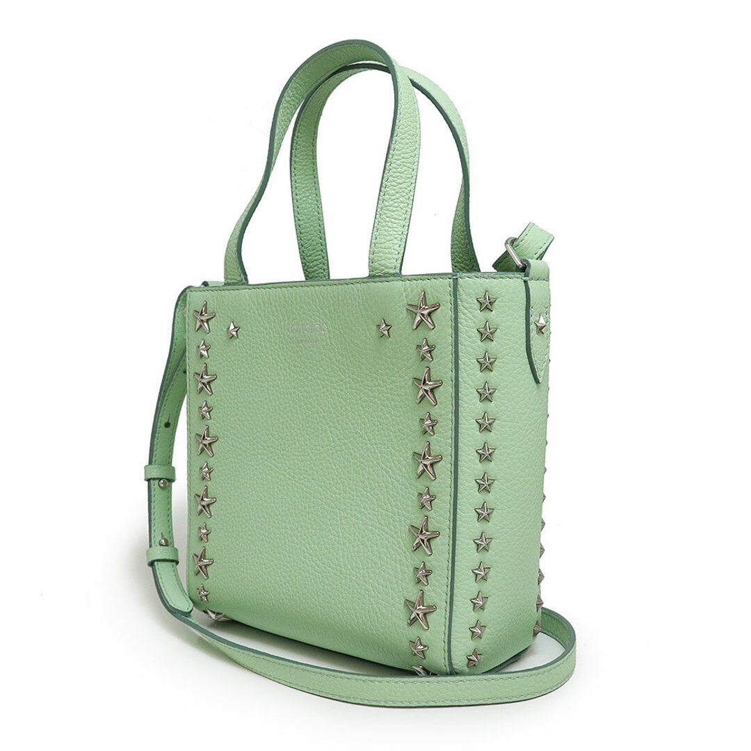 JIMMY CHOO - ジミーチュウ ミニ ペガシ スタースタッズ 2WAY JIMMY CHOO - ジミーチュウ ミニ ペガシ スタースタッズ 2WAY