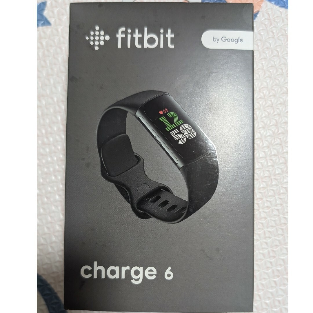 Fitbit Charge 6 Obsidian Black アルミニウム Fitbit Charge 6 Obsidian Black アルミニウム