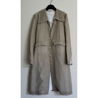 cherevichkiotvichki　リネンメッシュロングコート(ロングコート)
