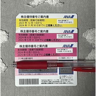 ANA株主優待券 2024年11月30日まで(最短)(その他)