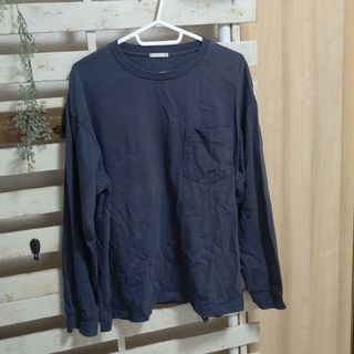 ジーユー(GU)のメンズ  GU ロンT  Sサイズ(Tシャツ/カットソー(七分/長袖))