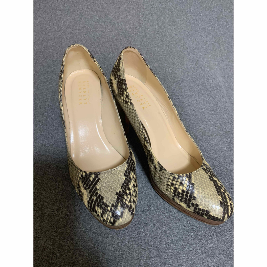 BARNEYS NEW YORK - 美品 バーニーズニューヨーク パイソン BARNEYS NEW YORK - 美品 バーニーズニューヨーク パイソン