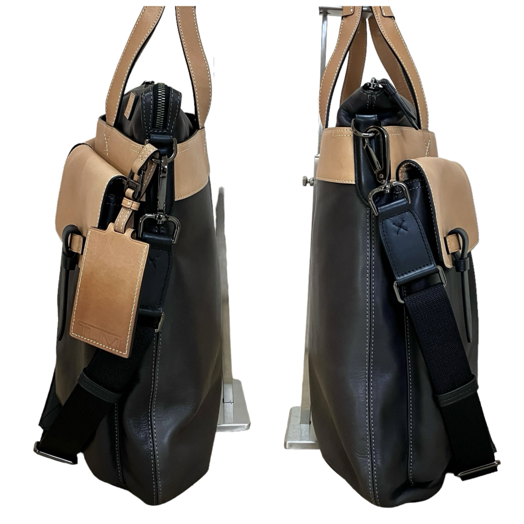 TUMI - 希少 極美品 TUMI ショルダーバッグ ビジネスバッグ TUMI - 希少 極美品 TUMI ショルダーバッグ ビジネスバッグ