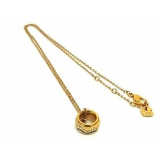 スワロフスキー(SWAROVSKI)の■美品■ SWAROVSKI スワロフスキー ラインストーン リング ネックレス ペンダント アクセサリー レディース ゴールド系 DF3743(ネックレス)