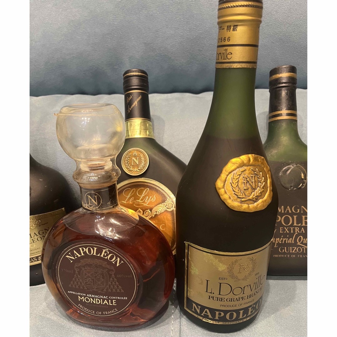 古酒 ナポレオン ブランデー 7本まとめて 古酒 ナポレオン ブランデー 7本まとめて