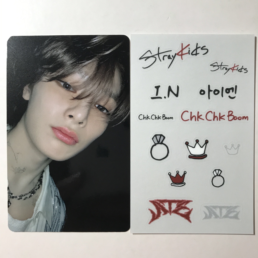 Stray kids 特典 トレカ+ステッカー アイエンの通販 by よう's Stray kids 特典 トレカ+ステッカー アイエンの通販 by よう's