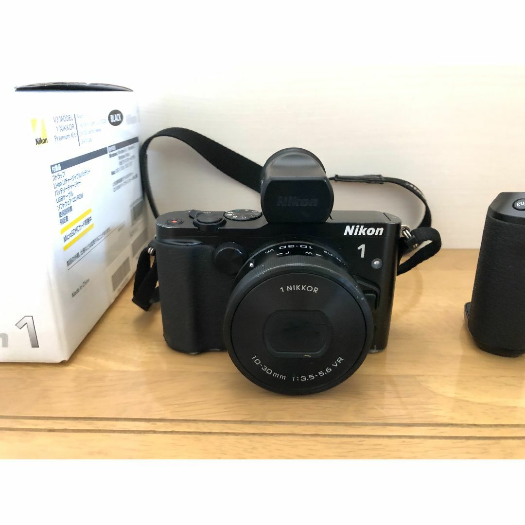 Nikon - 【ジャンク】Nikon 1 V3 プレミアムキット+VR10-100の Nikon - 【ジャンク】Nikon 1 V3 プレミアムキット+VR10-100の