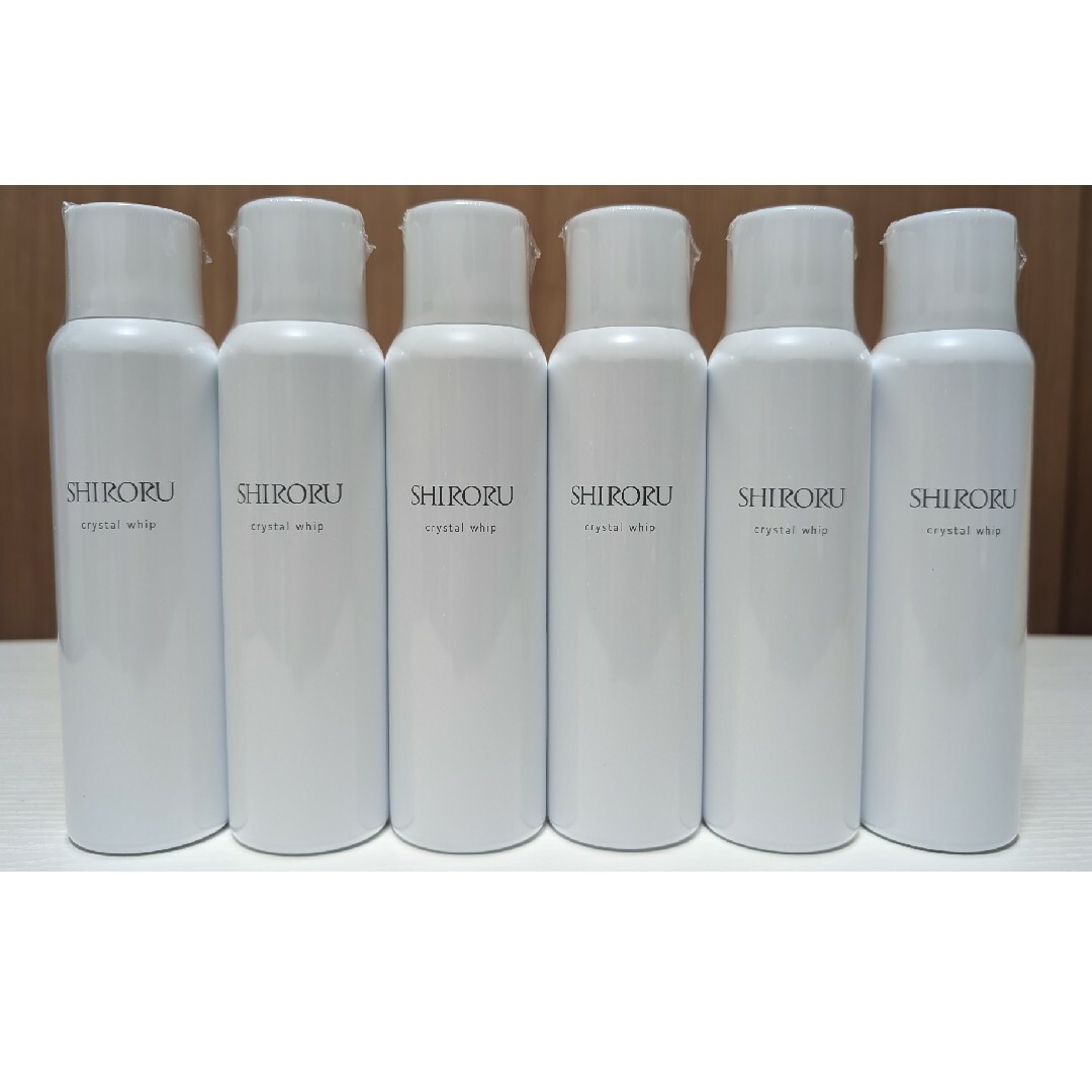 SHIRORU クリスタルホイップ 120g 新品6本 SHIRORU クリスタルホイップ 120g 新品6本
