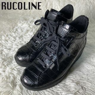 新品 RUCO LINE agile ルコライン ストラップシューズ 黒 36 新品 RUCO LINE agile ルコライン ストラップシューズ 黒 36